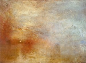 Turner, Tramonto sul lago, 1840 circa, Tate, Londra